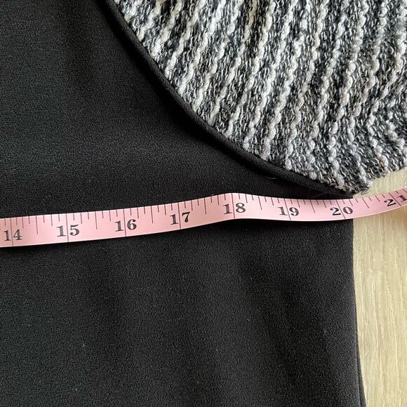 LOFT Women’s Black 3/4 Sleeve Sheath Dress Size 8 - Picture 7 of 8